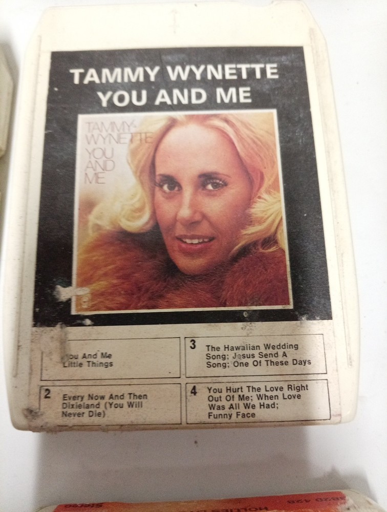 8 track tapes joblot Untested