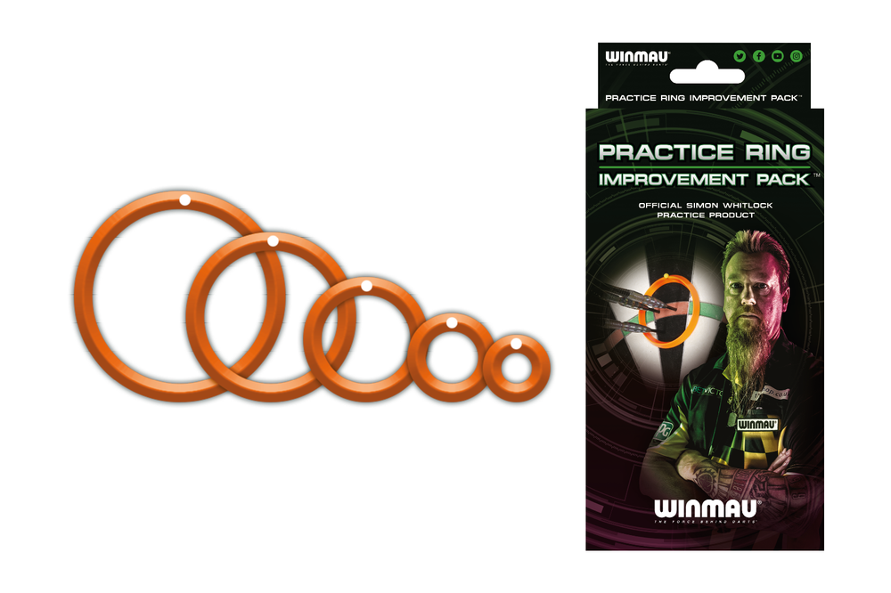 Winmau Dart Board Practice Ring Improvement Darts Training Pack