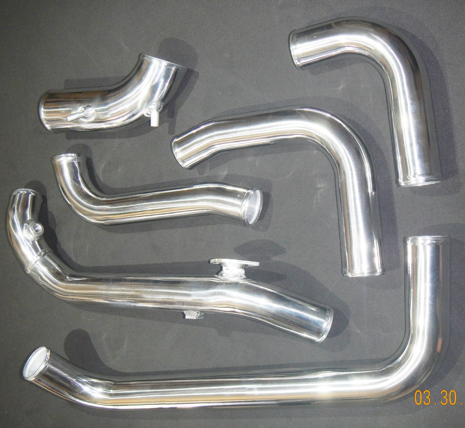 Mitsubishi Starion Dodge Conquest IC Hardpipe Kit - by Motocam360