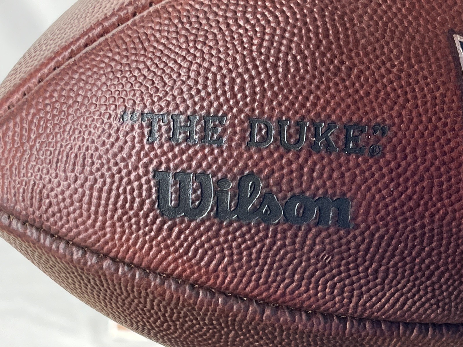 NFL "The Duke" Wilson Football - Game Ball - Game Prepped & Conditioned