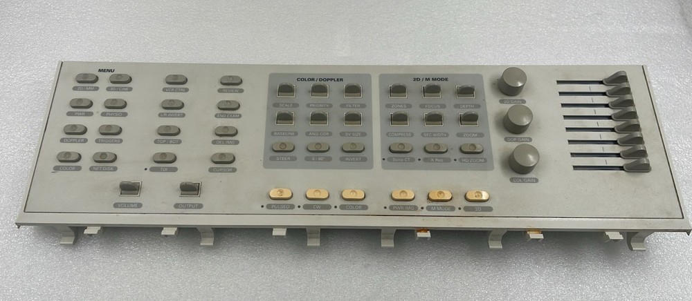Philips HDI 5000 SonoCT Ultrasound Control Panel Button Slider Assembly AID-4