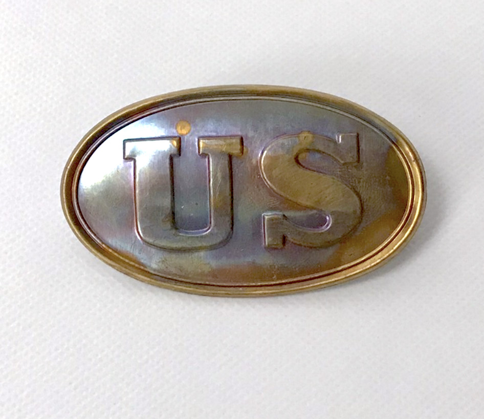 US Pattern 1839 "Baby" Belt Plate - Lead Filled