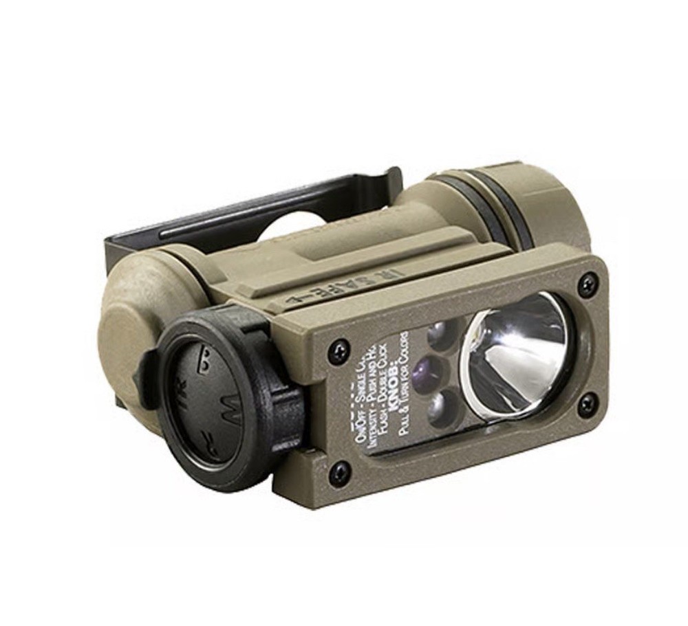 Streamlight Sidewinder Compact II 55lm Multi-Source Flashlight - Coyote