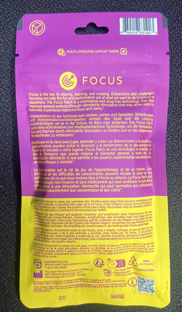 The Super Patch Company- Focus