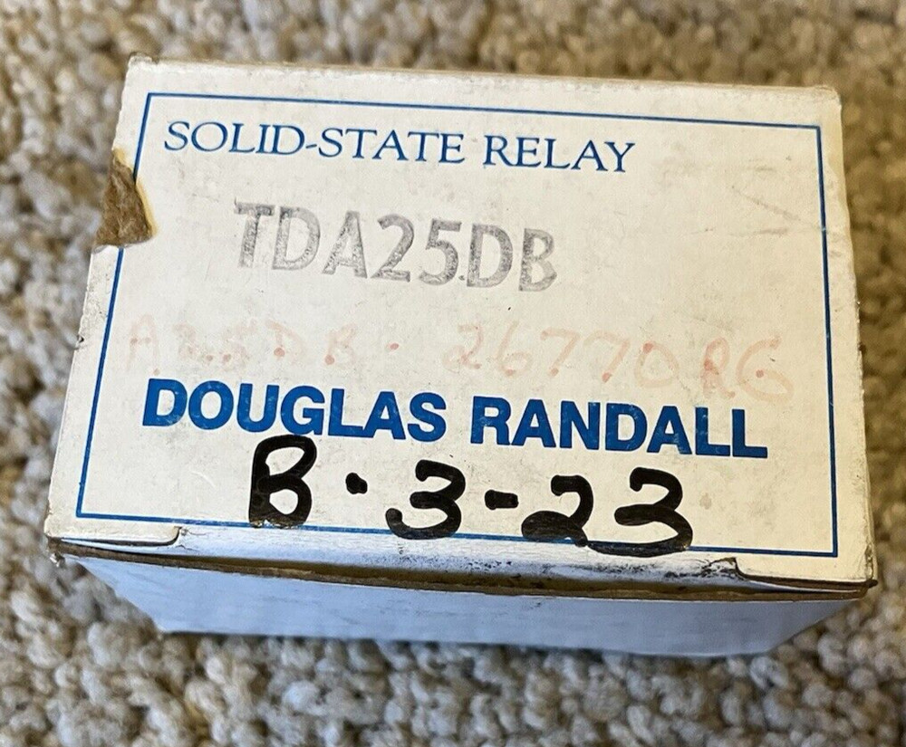 Douglas Randall TDA25DB Solid State Relay Time Delay