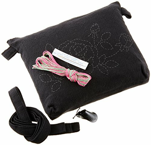 Sashiko kit SK-285 pochette elegant Rose JAPAN IMPORT