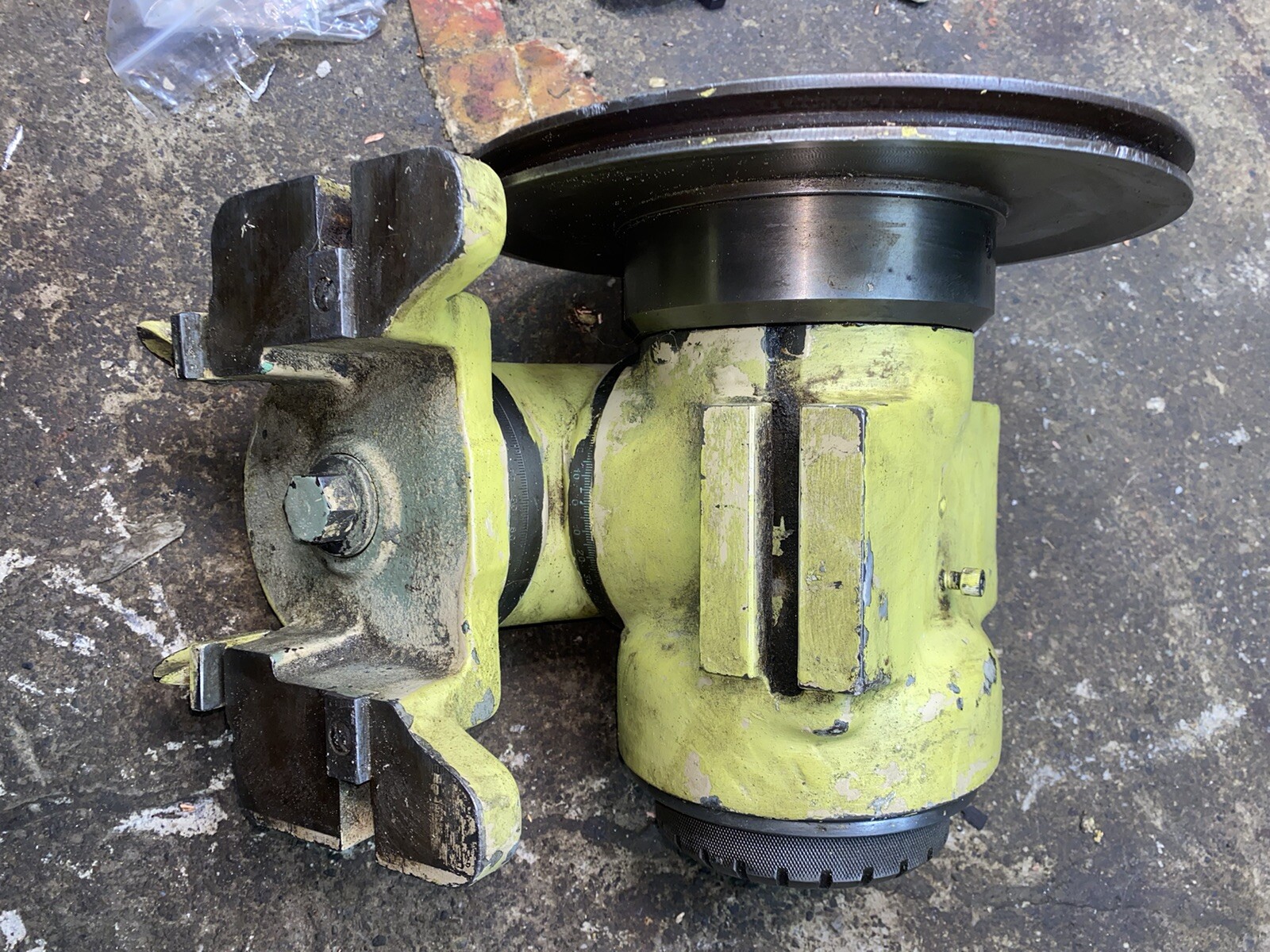 Cincinnati￼ Universal￼ TOOL CUTTER GRINDER WorkHead FIXTURE 50 Taper KO LEE