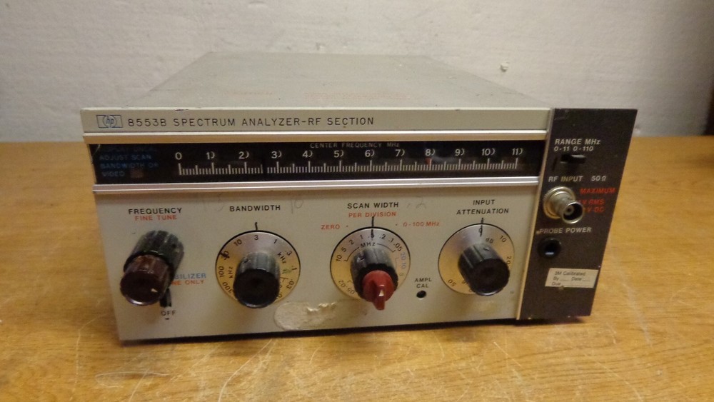HP SPECTRUM ANALYZER RF SECTION 8553B (UNTESTED SURPLUS)