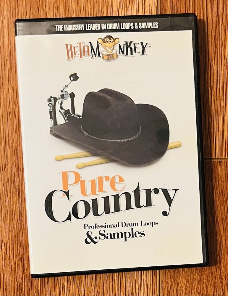 BETA MONKEY-PURE COUNTRY -Sound Library/Samples - Loops  CD