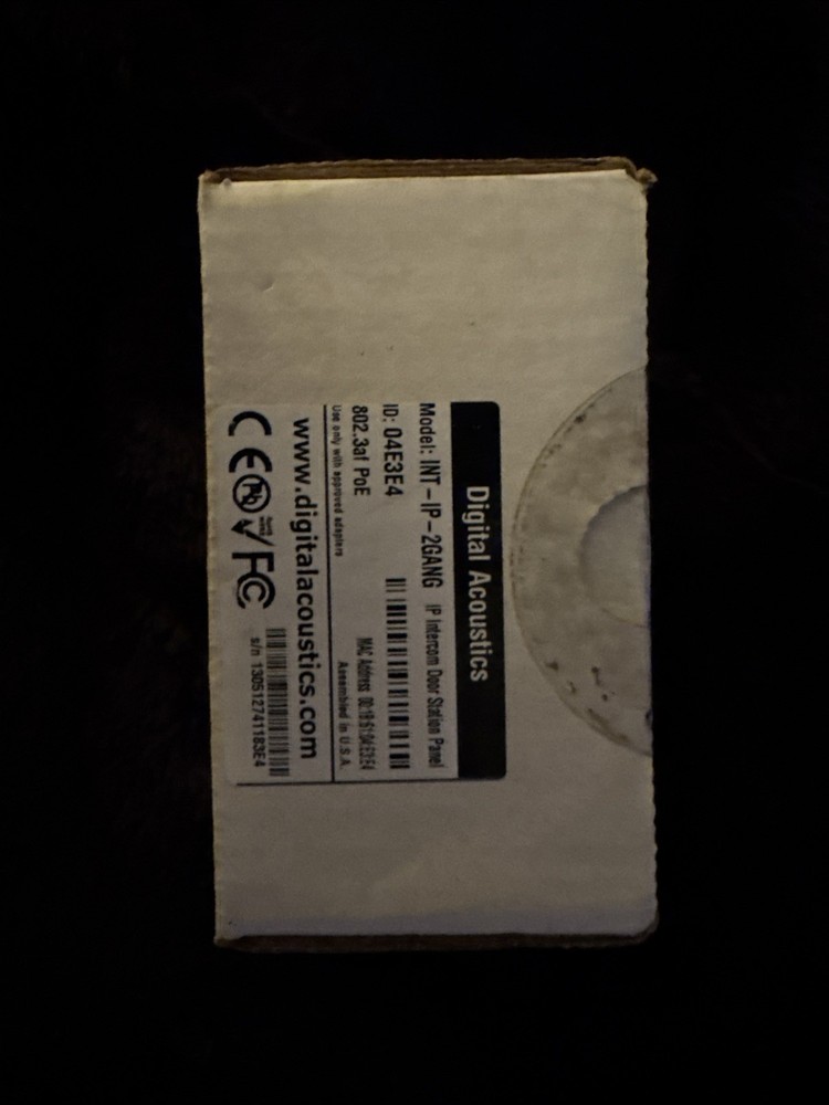 Commend ES431 2-Wire 2-gang Substations Intercom