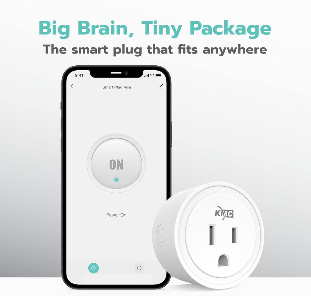 Smart Plug Mini 4 Pack Wi Fi Outlets Remote Control