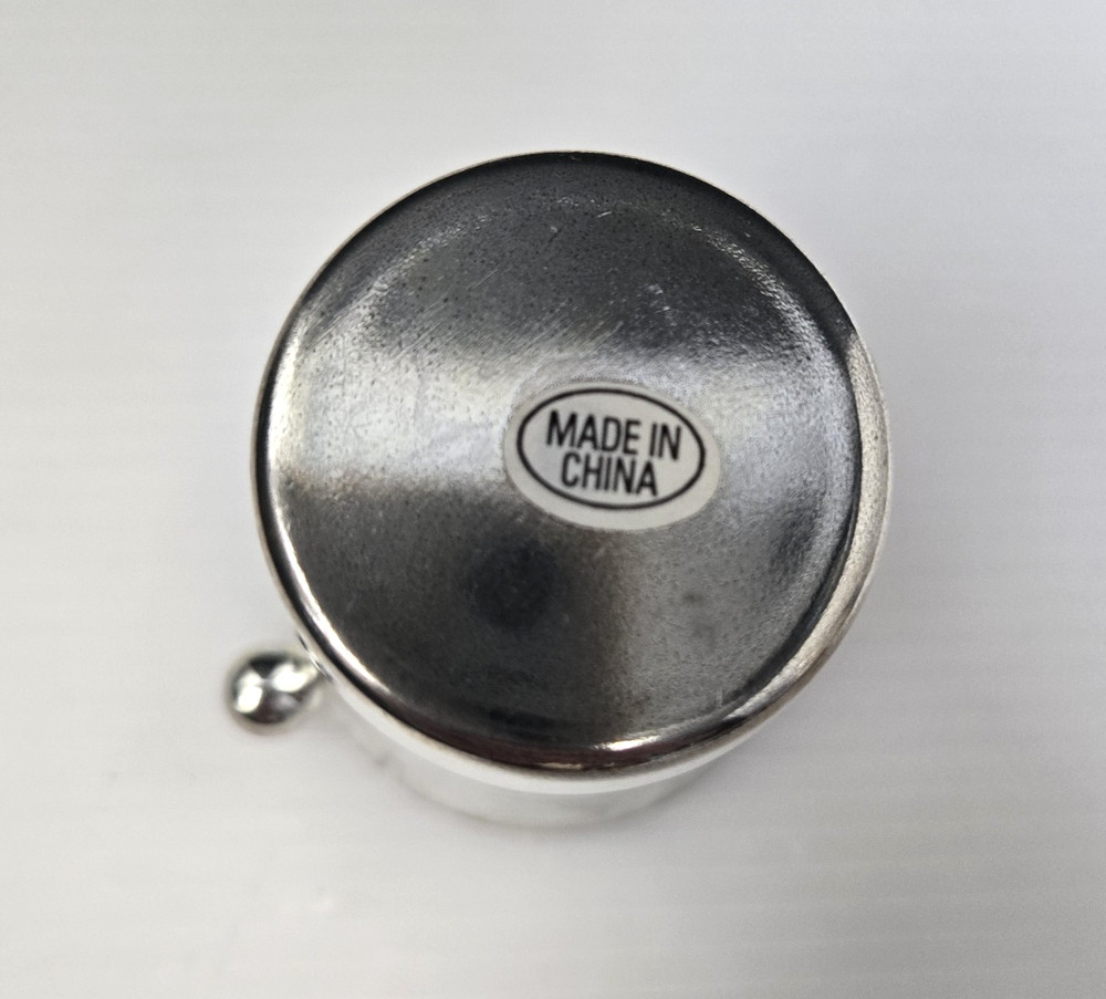 LaVie Silver Plate Mini Champagne Bucket Placecard Holder Toothpick Holder