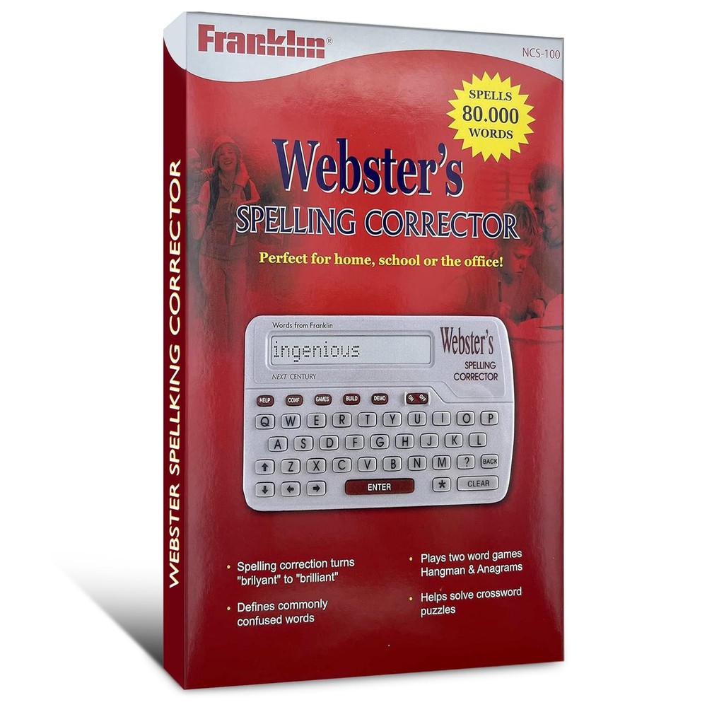 Franklin Webster's Spelling Corrector NCS-100 - Advanced Phonetic Spell...