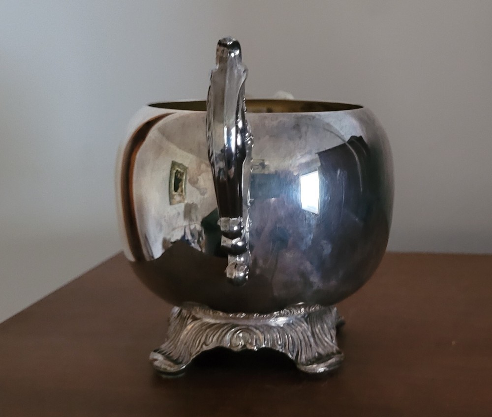 F. B. Rogers Silverplated Footed Creamer