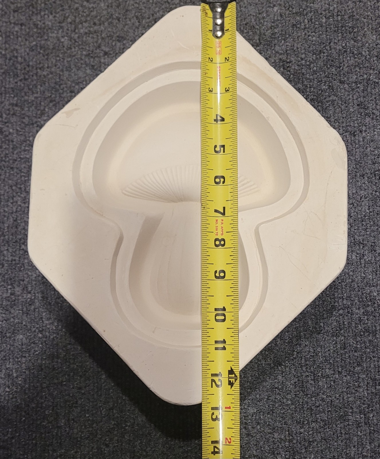 Duncan Ceramic Slip Casting Mold *Mushroom Spoon Rest* DM 483