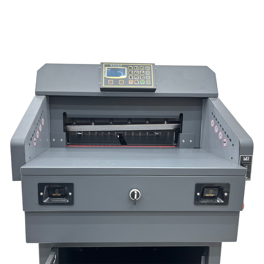 Electric Program-control Paper Cutter 110V Digital Stand Paper Cutting Machine
