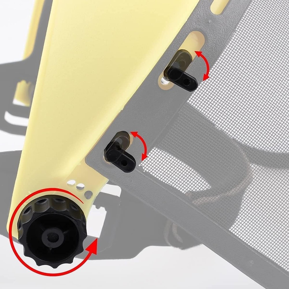 Safety Face Shield with Mesh Visor for Weed Eating Whacking Yard Work Chainsa...