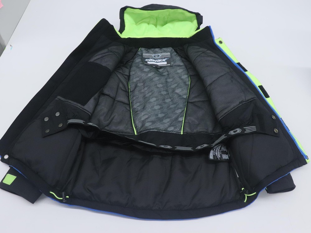 OPEN BOX - Castle X Code Winter Jacket Blue/Pink/Hi-Vis - YOUTH MEDIUM - 72-8334