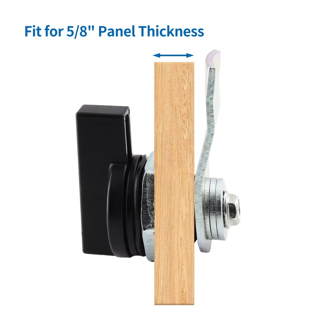 2 Pack 7 8 Inch Thumb Operated Offset Cam Lock