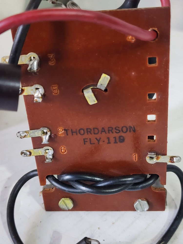 Vintage Thordarson FLY-119 Horizontal Output Transformer