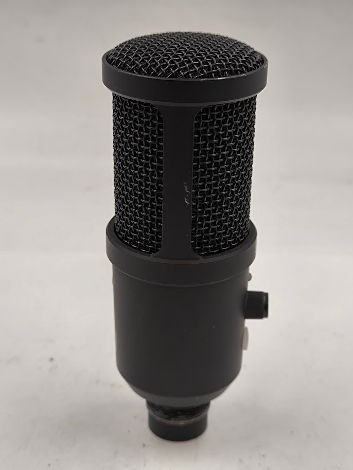 Done One Microphone Used Working Black