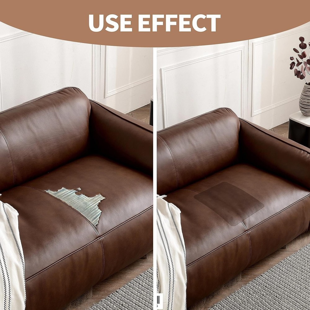 8X11 Self-Adhesive Leather Patch - Effortless Repairs for Everyday Needs