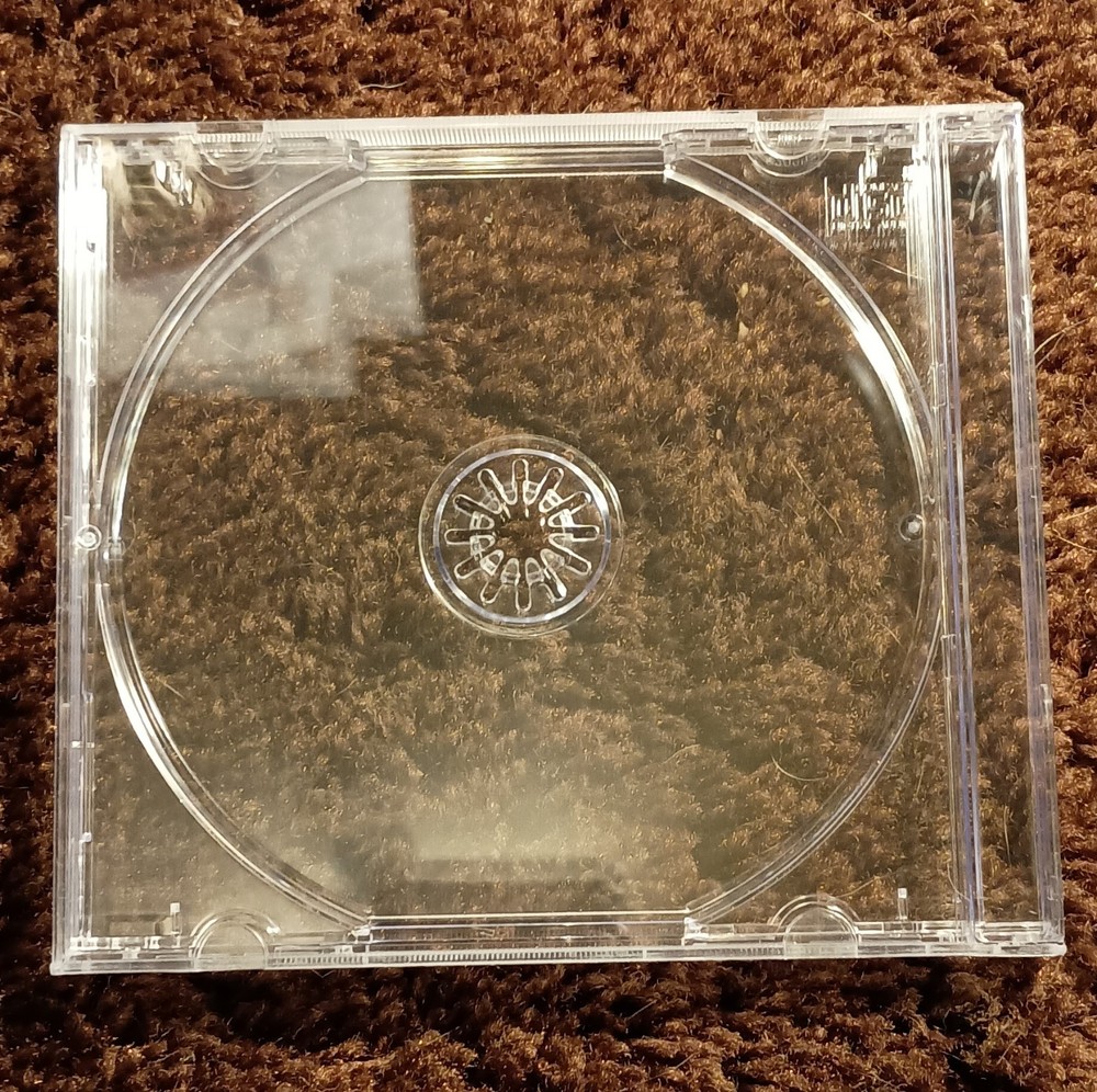 Clear Jewl Cd Case Hard Plastic CD/DVD Storage Awsome