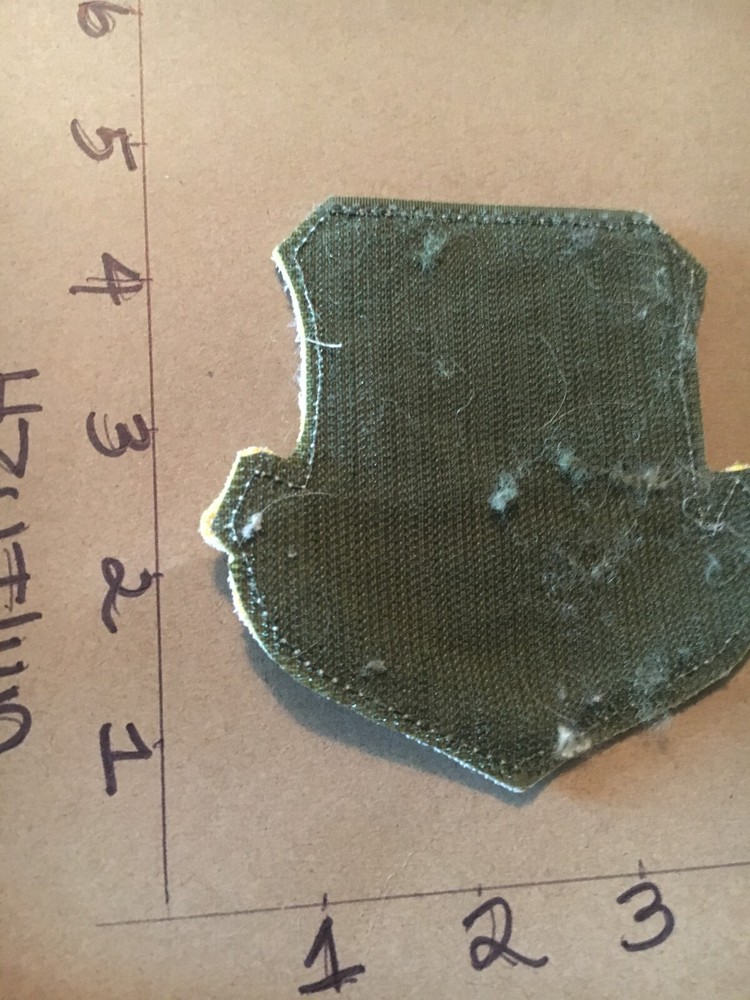 USAF 347th Wing Squadron patch 6/1/25 with hook & loop back