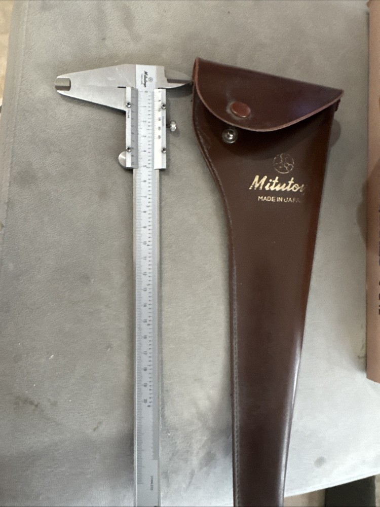 Vintage Mitutoyo Caliper with Case