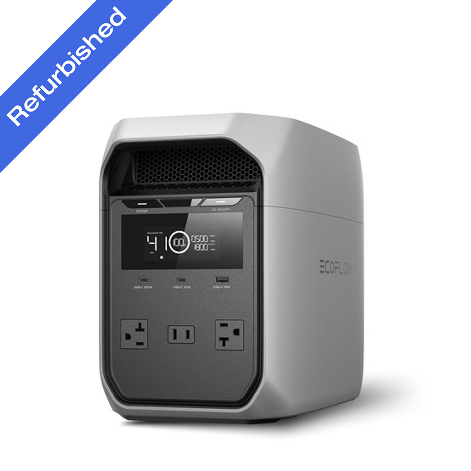 EcoFlow 1024Wh 1800W DELTA 3 Classic LiFePO4 PPortable Power Station for Backup