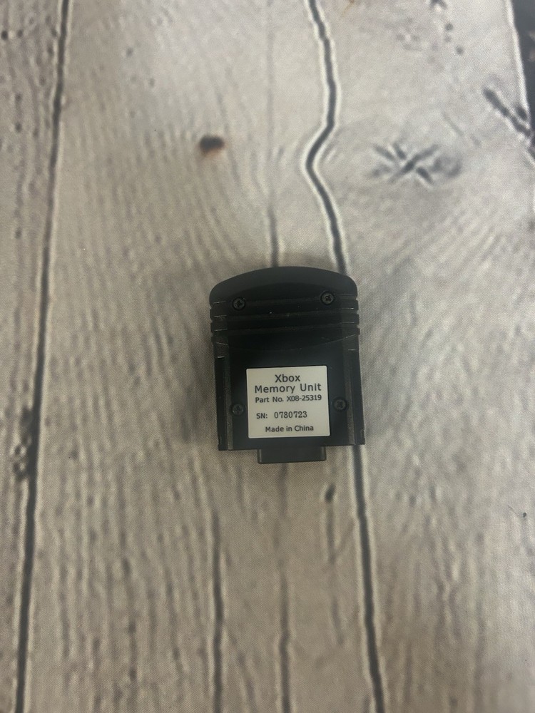 OEM Microsoft Original Xbox Memory Unit X08-25319 Authentic - Tested Working!