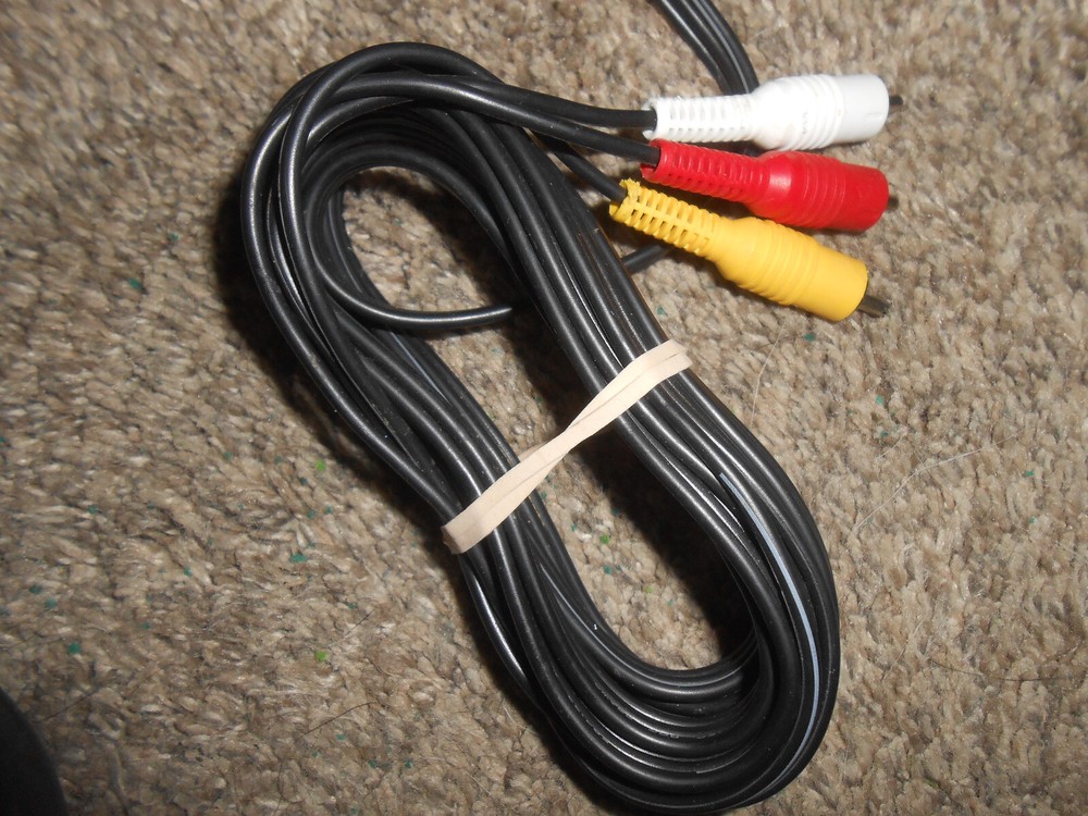 Offical Original Super Nintendo N64 GameCube SNES AV RCA Video Cable