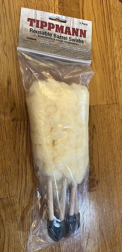 New Tippmann Reusable Barrel Swabs “3-Pack”