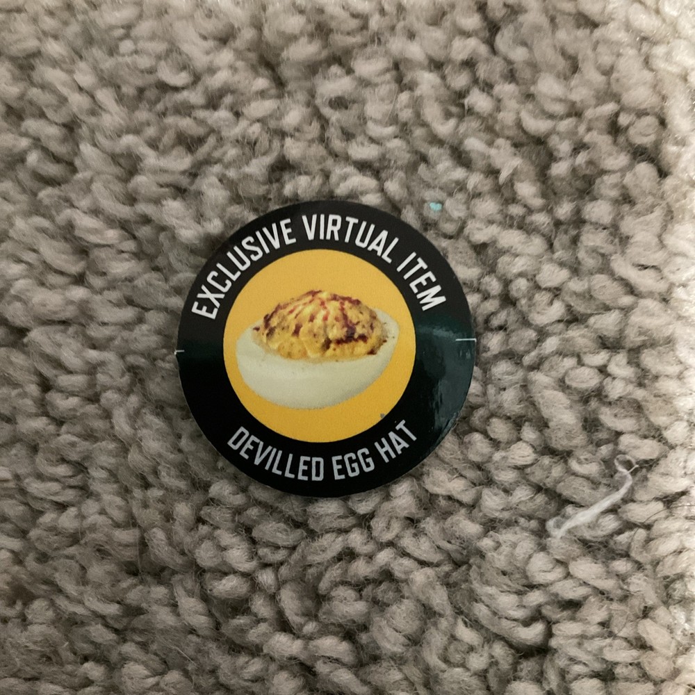 Roblox Devilled Egg Hat Code Only Celebrity Series 9 *Messaged*