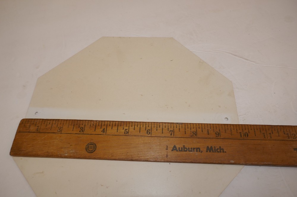 Vintage Plastic CTS Protective Services yard sign
