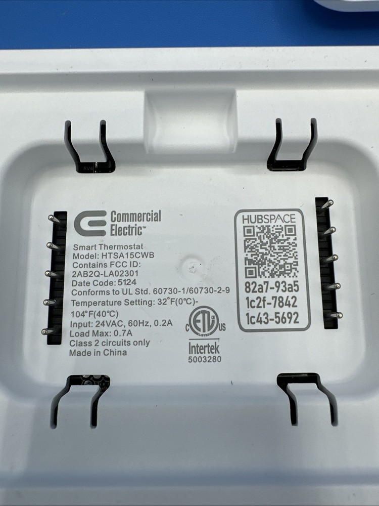 Commercial Electric Wi-Fi and Bluetooth Enabled Smart Programmable Thermostat