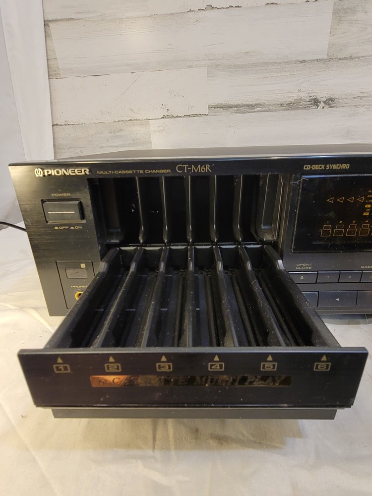 Pioneer CT-M6R Multi 6 Cassette Deck Changer (NO REMOTE)