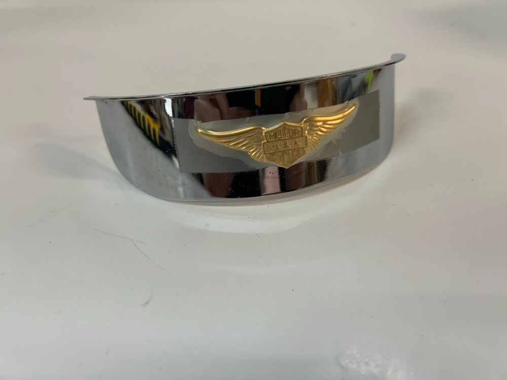#2964 HEADLIGHT VISOR WITH WING FITS FX/FL 5-3/4''