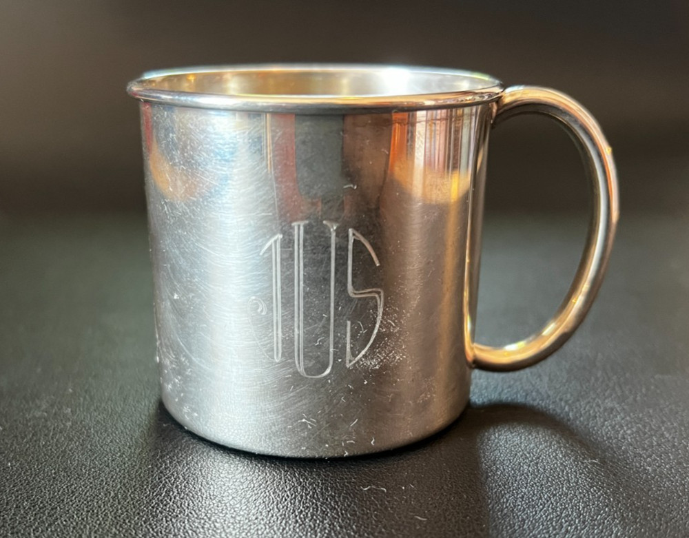 Sterling Silver Reed & Barton Baby Cup – X171