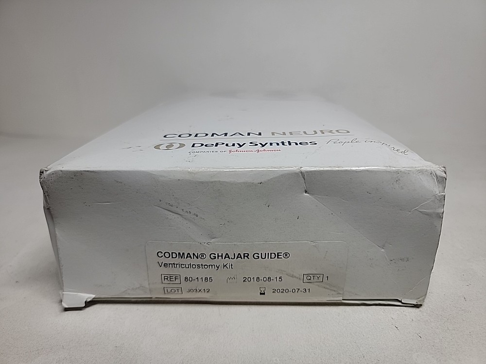 CODMAN 80-1185 GHAJAR Guide Ventriculostomy Kit READ