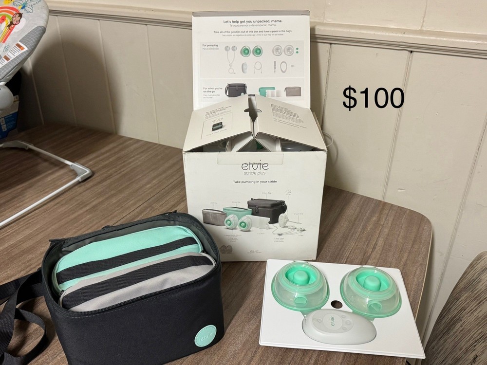 Elvie  Stride Plus Double Electric Breast Pump