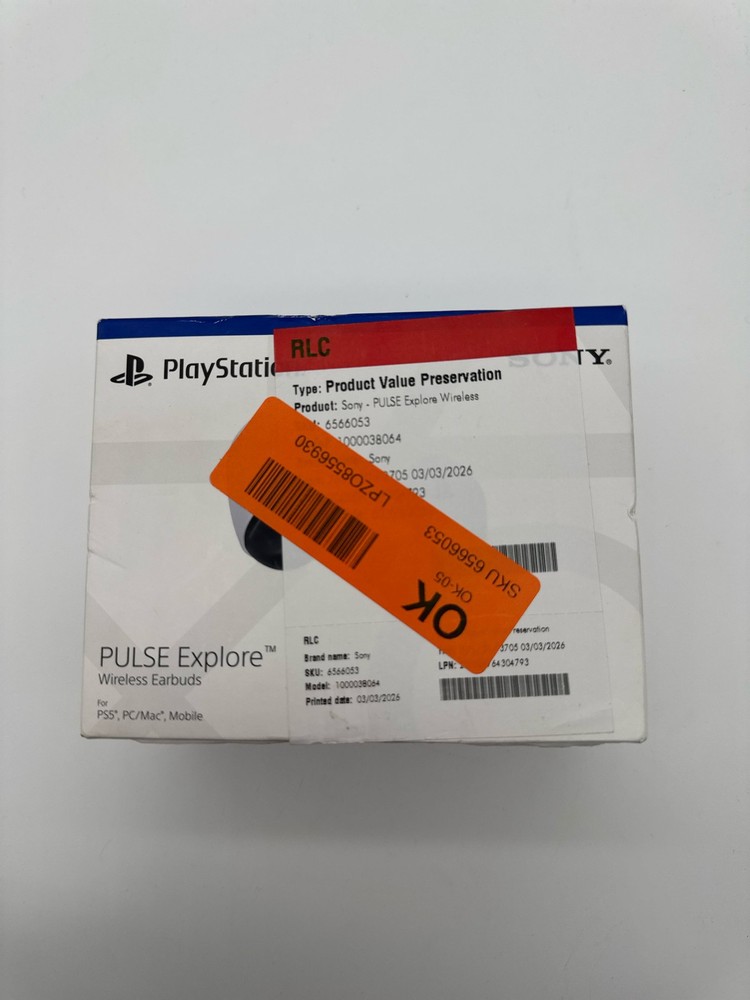 PlayStation Pulse Explore Wireless Earbuds Headset Bluetooth PS5 White