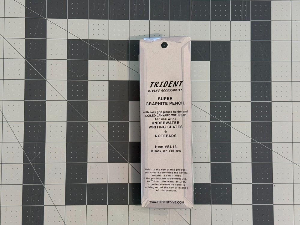 Trident Super Graphite Pencil Yellow