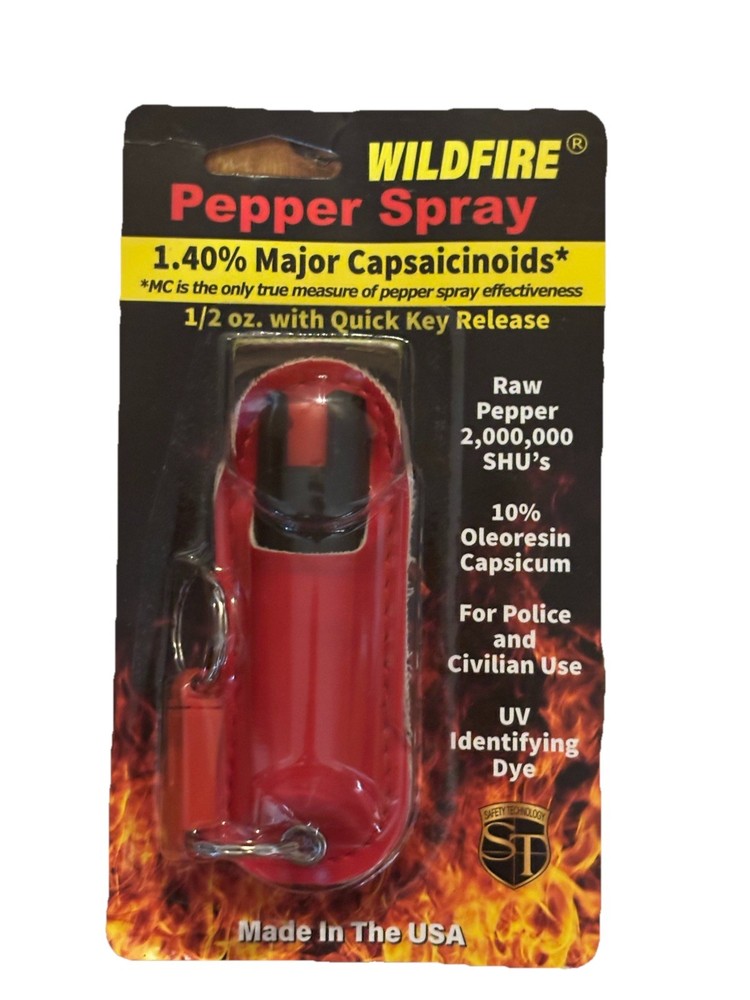Wildfire 1/2oz Pepper Spray - Quick Release - NEW
