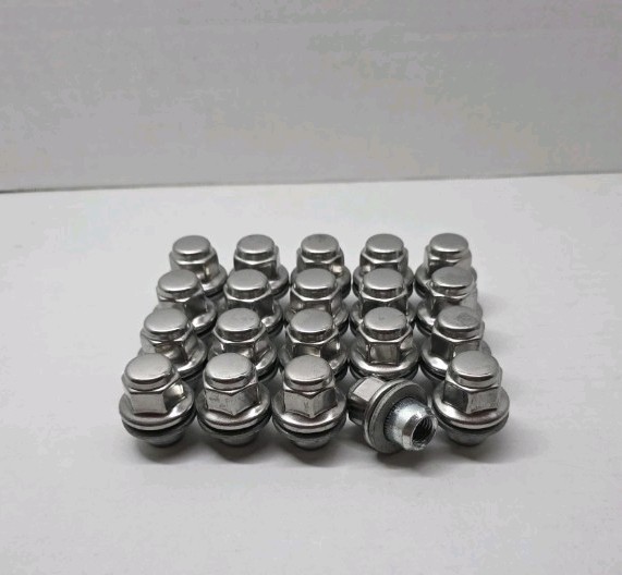 20 GENUINE OEM TOYOTA LEXUS SCION CHROME ALLOY WHEEL LUG NUTS 90942-A1009 20PCS