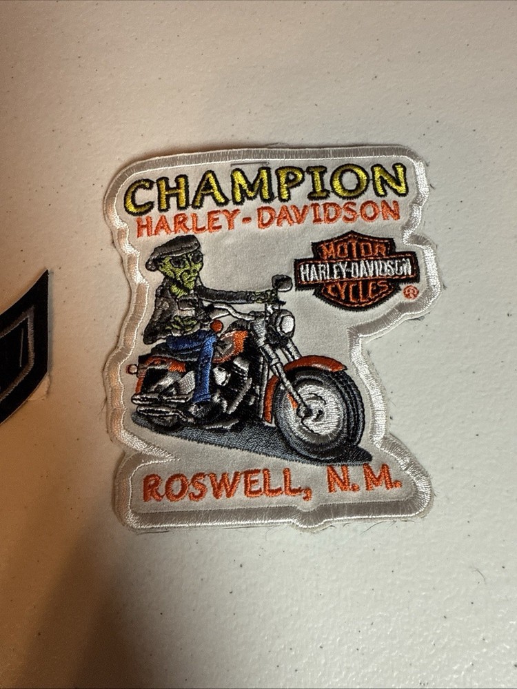 2 New Harley Davidson Patches