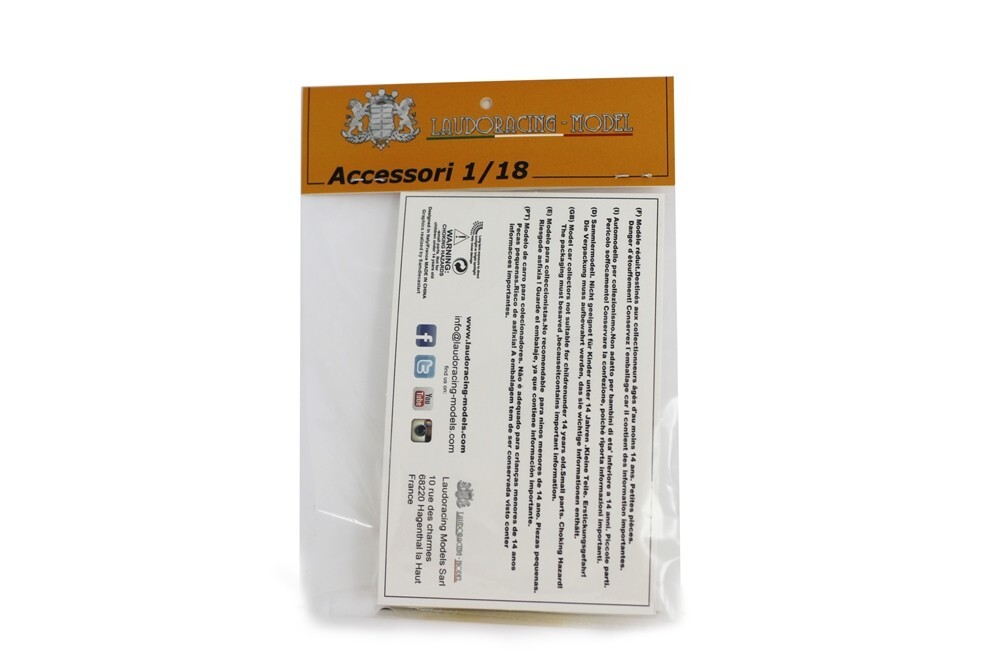 LAUDORACING-MODELS 1:18 plastic box plastic box plastic box LM48AC