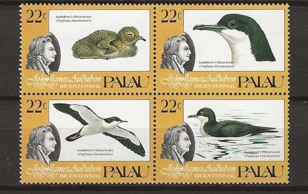 Palau 1985 birds MNH  (a491)