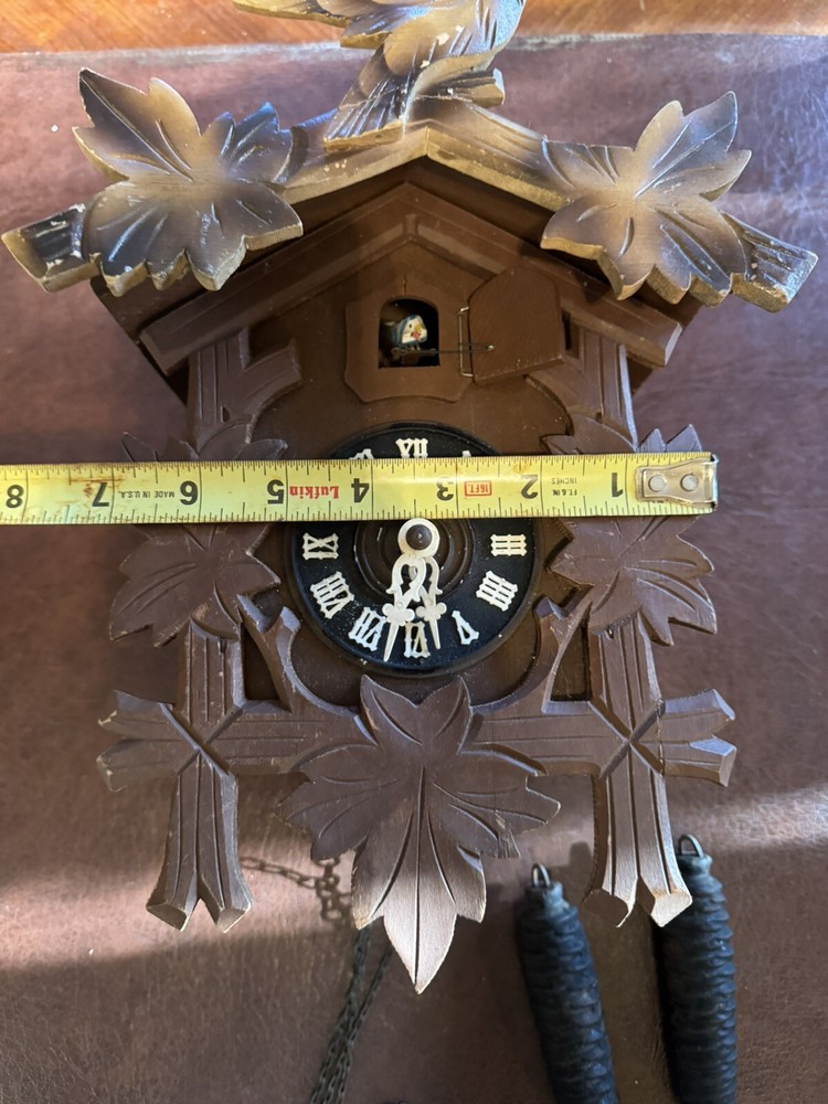 vintage coo coo clock germany