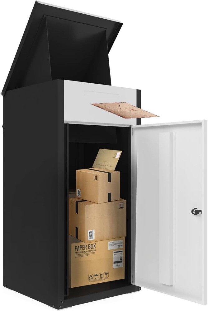 Large Package Delivery Box Storage Parcel Delivery Lockable Home Drop Container